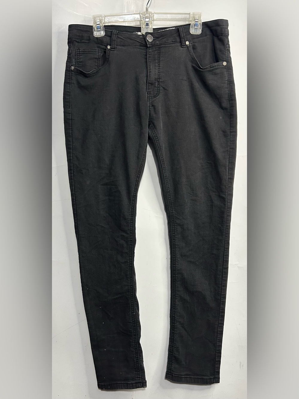 5 for $25🔥Recess Denim Collection Slim‎ Tapered Black Jeans 34X32